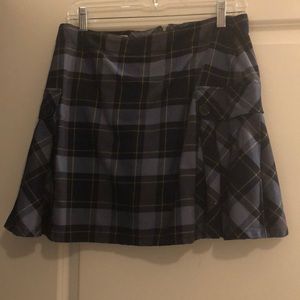 Cute Plaid Land’s end skirt